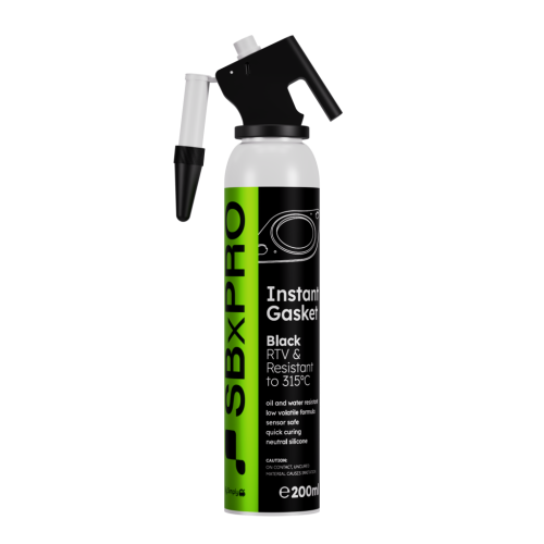 SBxPRO Instant Gasket - Black RTV Silicone 200ml