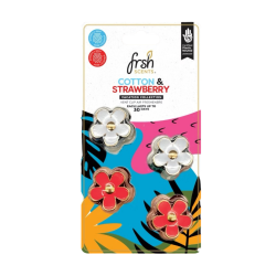 4PK METAL FLOWER VENT CLIPS