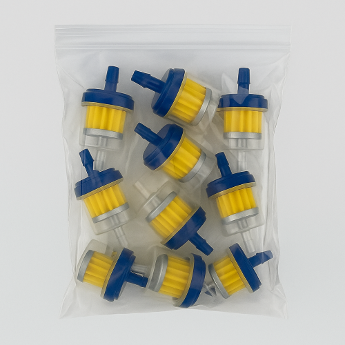 Inline Fuel Filter with Magnet | Pack of 10 
