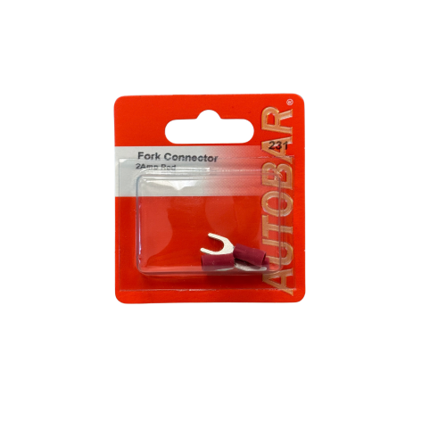 FORK CONNECTORS 2 AMP(PK 4)