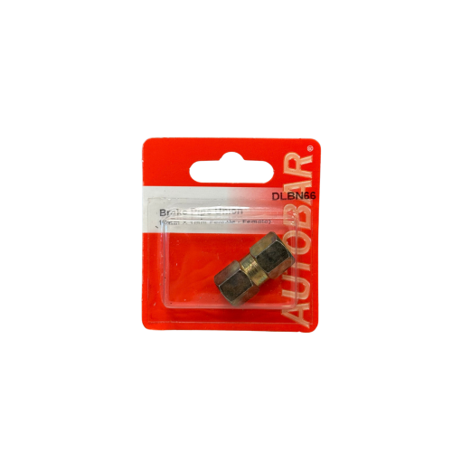 BRAKE PIPE UNION 10MM X 1MM FEMALE - FEMALE)