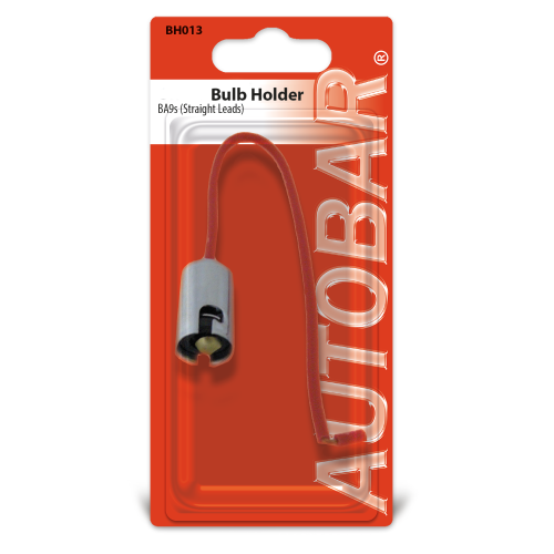 BA9S BULB HOLDER (STRAIGHT LEADS)