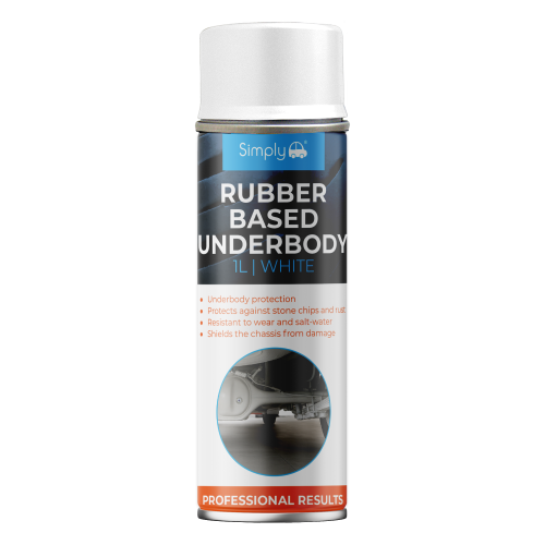 1L WHITE RUBBER BASED UNDERBODY