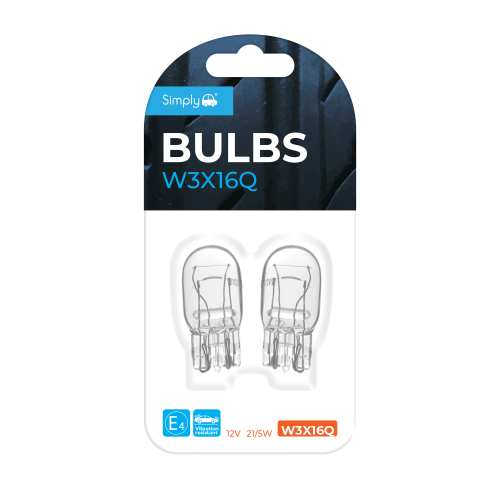 2PK S580 12V 21/5 W21/5W W3*16Q (PK 2)
