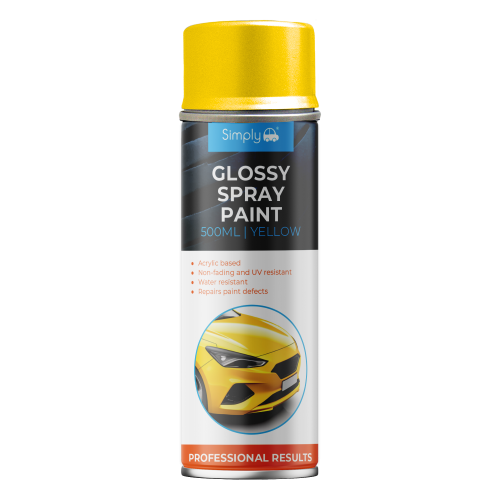 500ML GLOSS YELLOW SPRAY