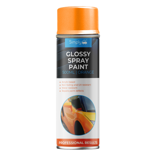 500ML GLOSS ORANGE SPRAY