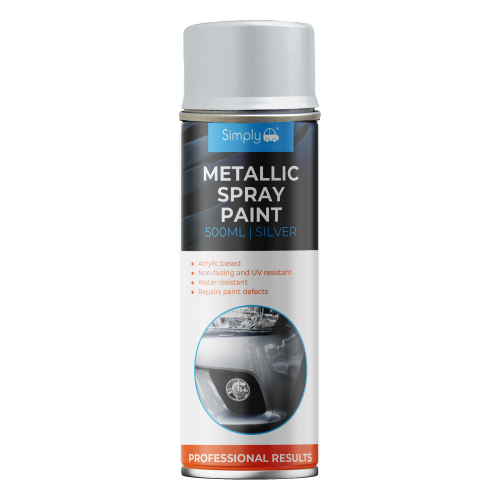 500ML METALLIC SILVER SPRAY