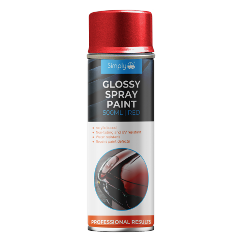 Glossy Red Spray Paint 500ml