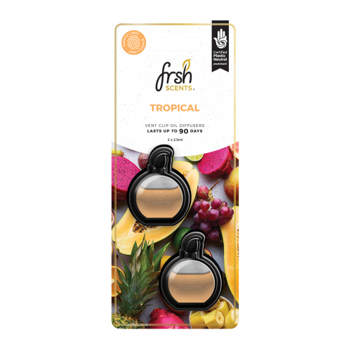 TROPICAL 2.5ML 2PK MINI OIL DIFFUSERS
