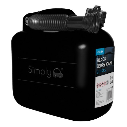 5L BLACK JERRY CAN