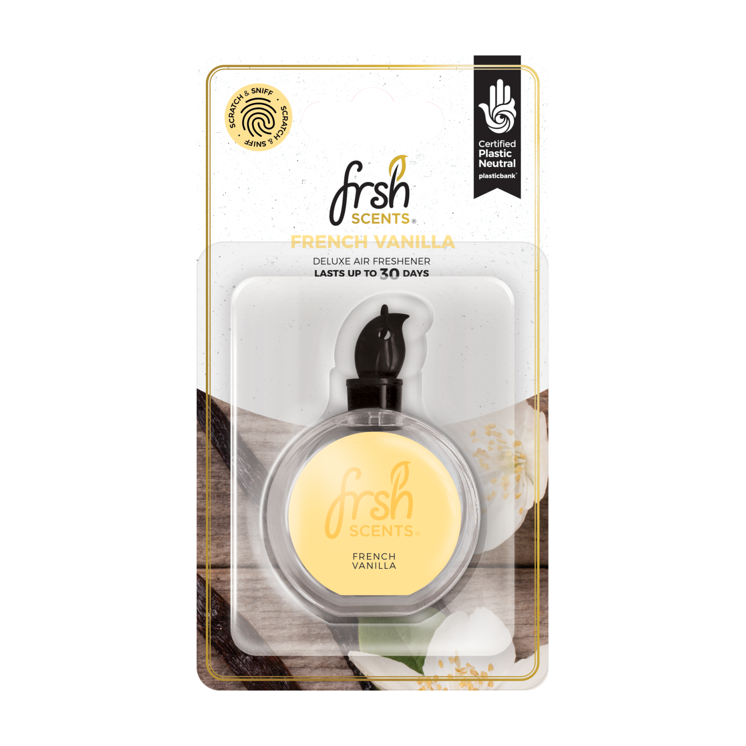 VANILLA SCENTED SOLID DELUX BOTTLE