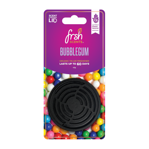Bubblegum Organic Tin Air Freshener