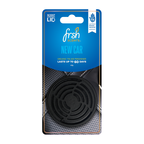 New Car Organic Tin Air Freshener 