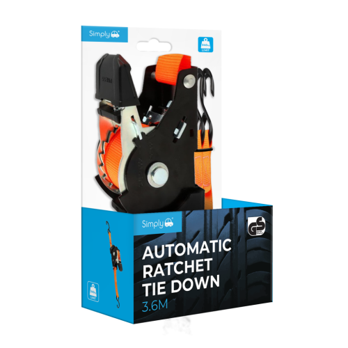 AUTOMATIC RATCHET TIE DOWN
