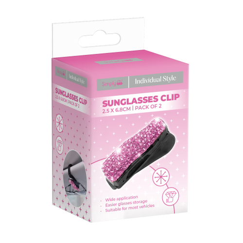 PINK SUNGLASSES CLIP