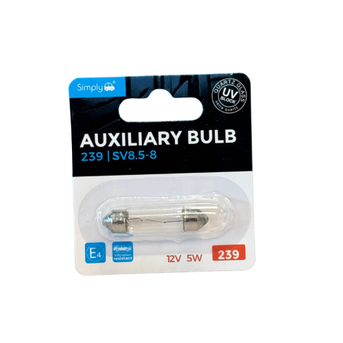 239 12V 5W FESTOON BLISTER