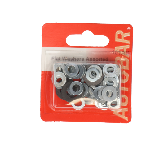 FLAT WASHERS ASSORTED (PK  40)