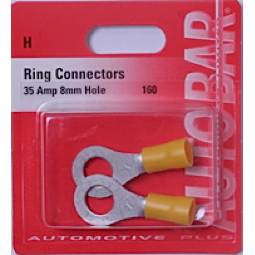 RING CONNECTOR 8MM 35 AMP