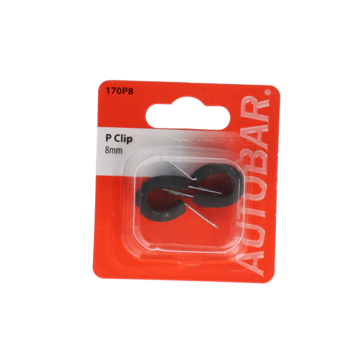 P CLIPS 8MM (PK 2)