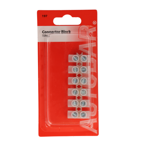 CONNECTOR BLOCK 15 AMP