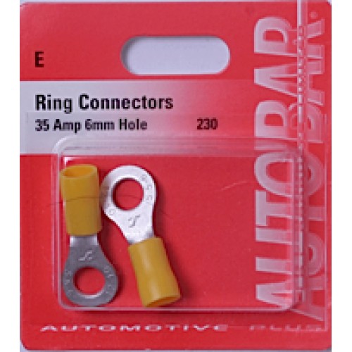RING CONNECTORS 35A 6MM HOLE 