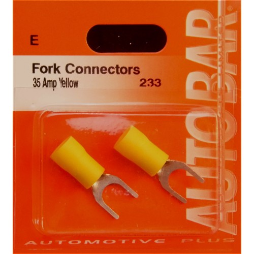 FORK CONNECTORS 35A - 20 PACK