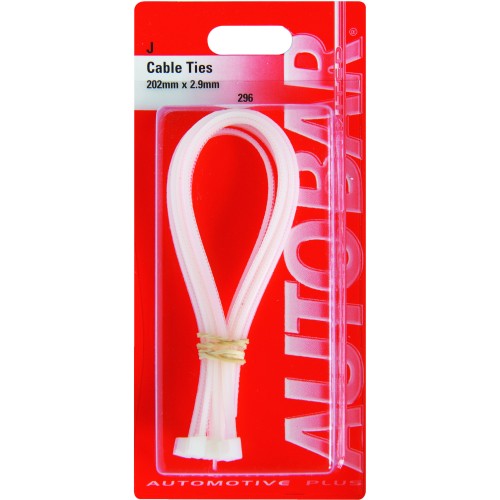 CABLE TIES 200MM X 2.5MM (PK 8)