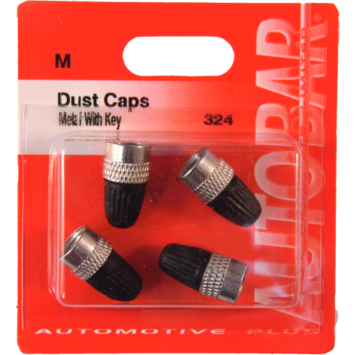 DUST CAPS - METAL WITH KEY