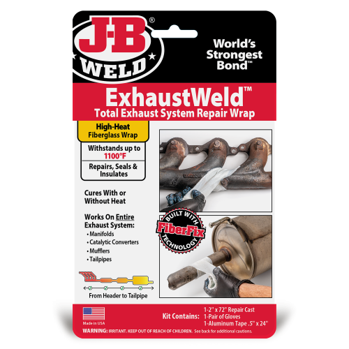 J-B WELD EXHAUST-WELD 2 X 72 INCH REPAIR CAST