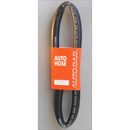 RUBBER HEATER HOSE 3/4 (NO CLIPS) QTY 1