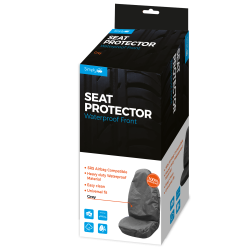 GREY AIR BAG HD WATERPOOF SEAT PROTECTOR