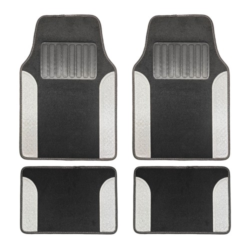 Silver Car Mats