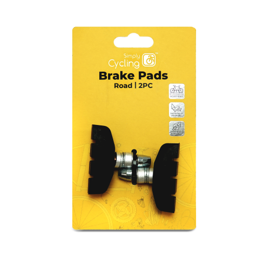 2PK BRAKE SHOES ROAD BIKE