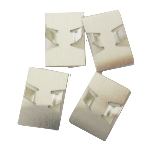 PK50 SELF ADHESIVE CABLE CLIP 9.5MM