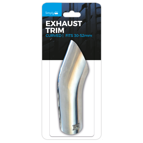 CURVED 30-52MM EXHAUST TRIM