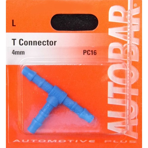 T CONNECTOR 4MM QTY 1