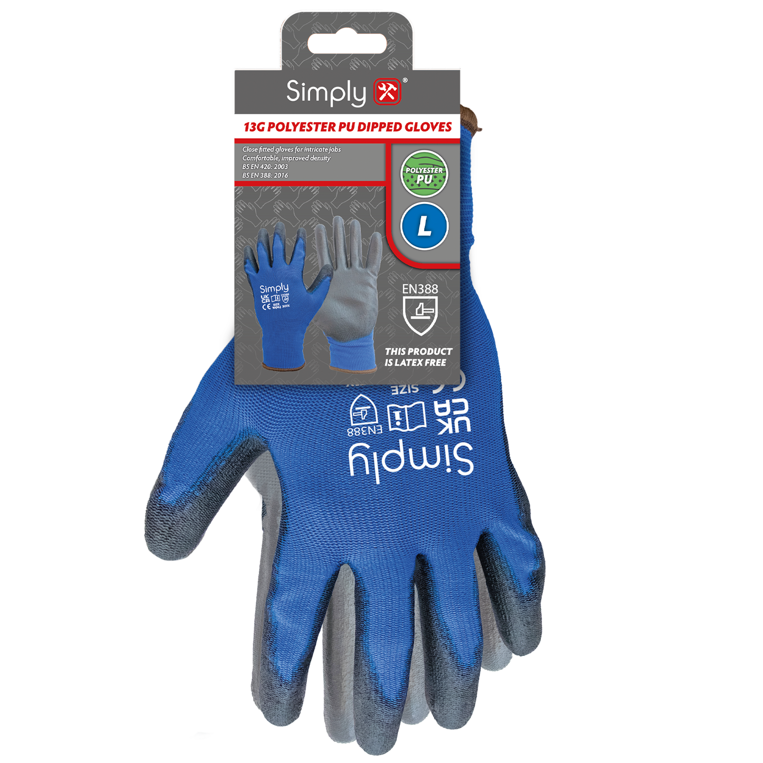 PU Coated Gloves – Superior Elasticity and Electrical Insulation