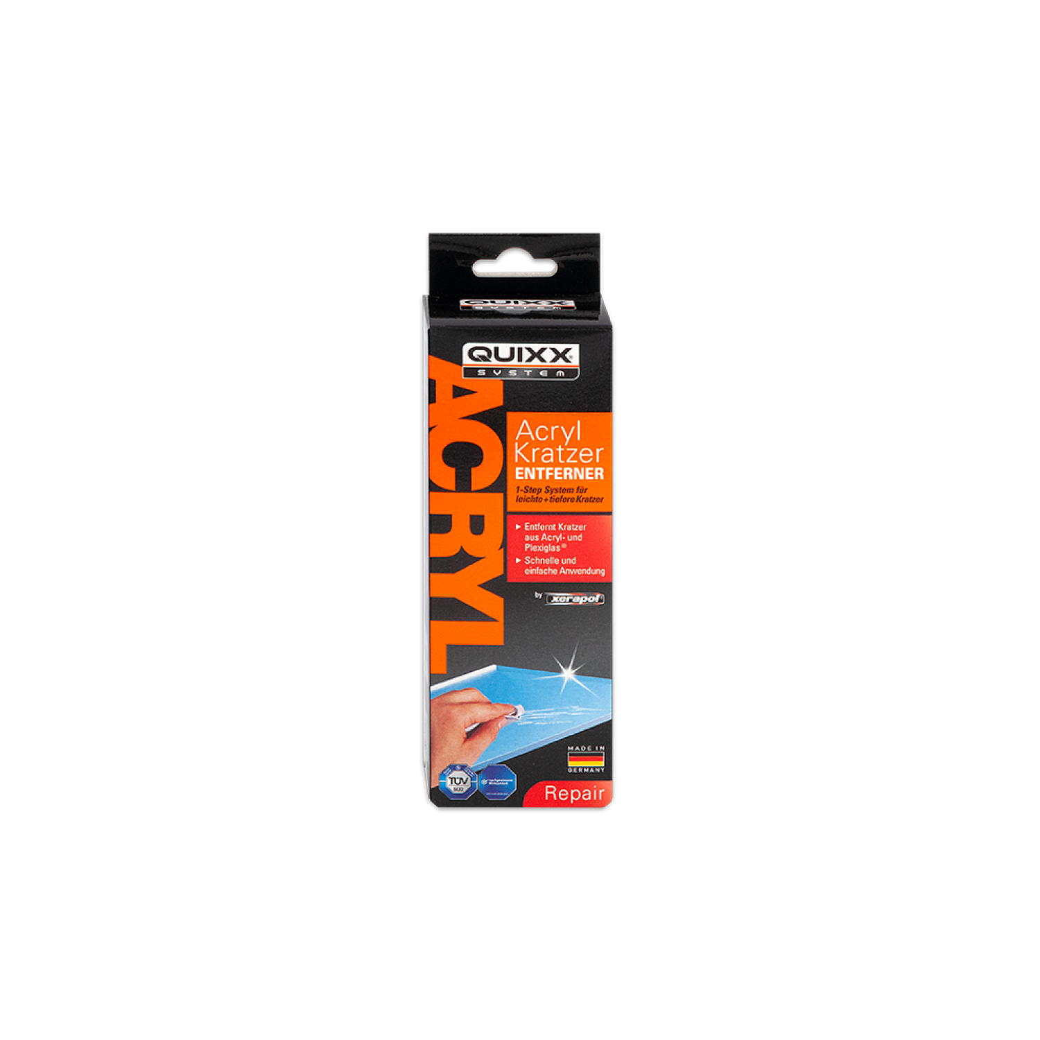 Quixx QUIXX 10003 Acrylic Scratch Remover - Removes Scratches From clear  Acrylic and Plexiglas Surfaces On cars, Motorcycles, caravans