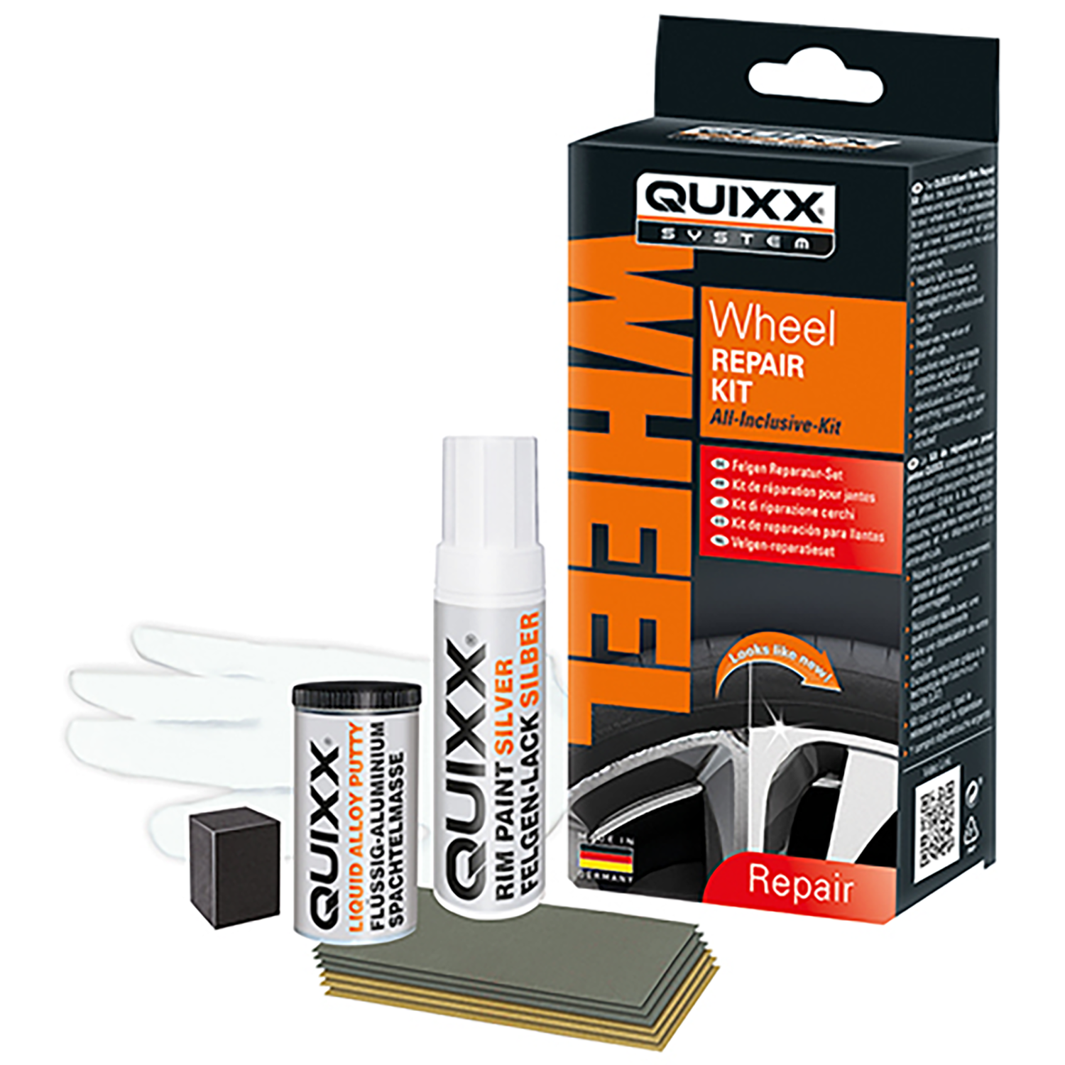 Wheel Repair Kit  QUIXX – Repair it. Yourself!
