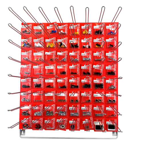 WALL RACK  - NUMBER PLATE FIXINGS