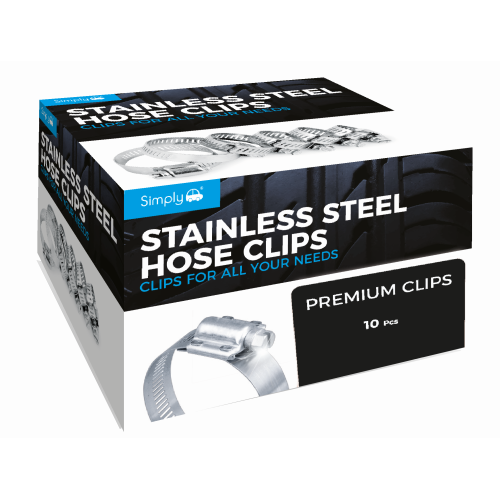 PK10 1X STAINLESS STEEL HOSE CLIPS