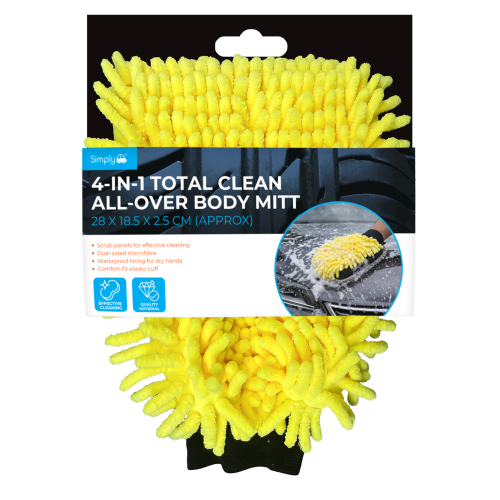 4-in-1 Total Clean All-Over Body Mitt