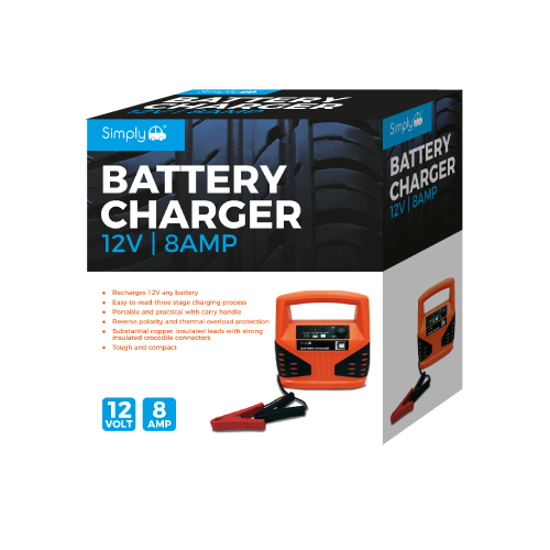 BATTERY CHARGER 8AMP