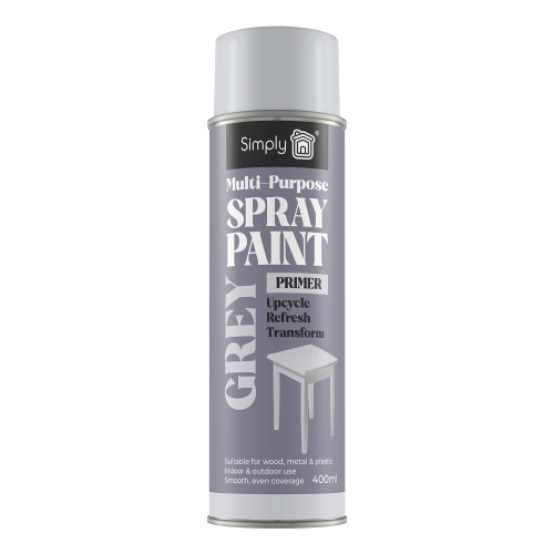 MULTIPURPOSE SPRAY PAINT GREY PRIMER 400ML