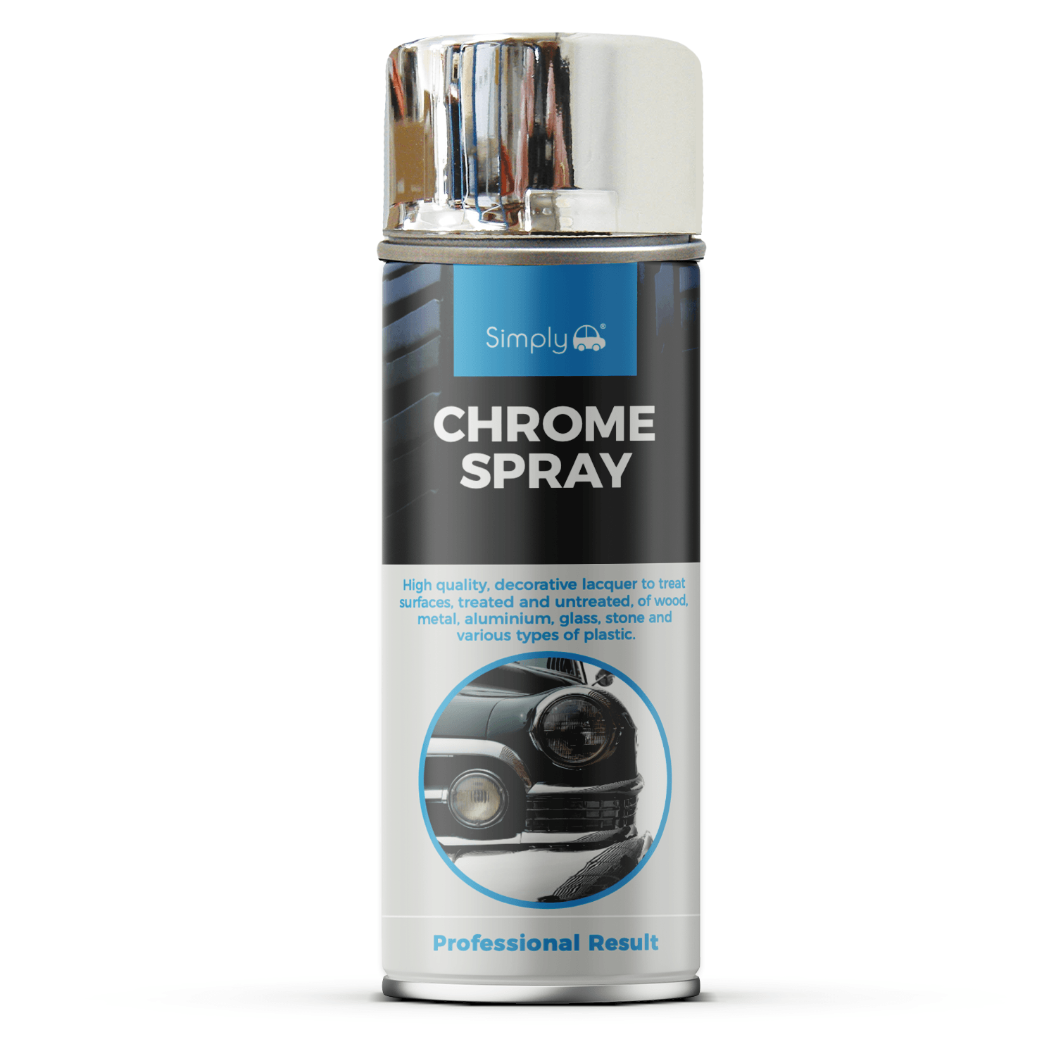 Sprid'Chrome finition aspect chrome aérosol 400 ml