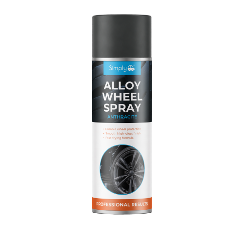 500ML ANTHRACITE ALLOY WHEEL SPRAY