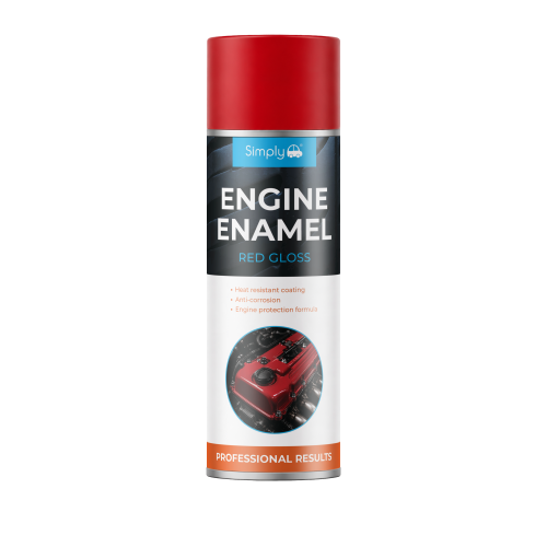 500ML RED ENGINE ENAMEL