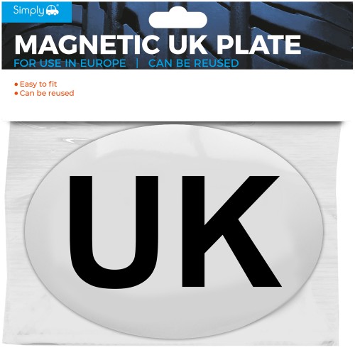 OVAL UK MAGNETIC PLATE