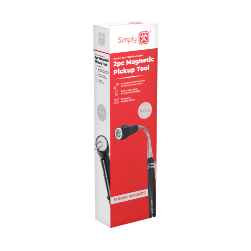 2-Piece Magnetic Pickup Tool