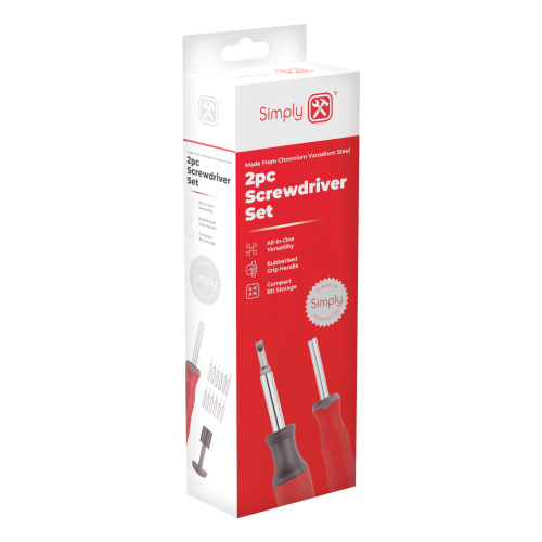 2 PIECE SCREWDRIVER SET